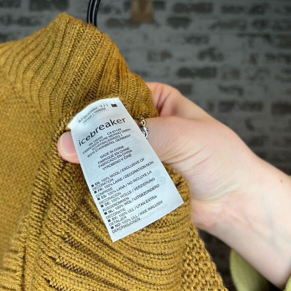 Icebreaker | mens wool blend 1/4 zip pullover - Picture 4 of 10